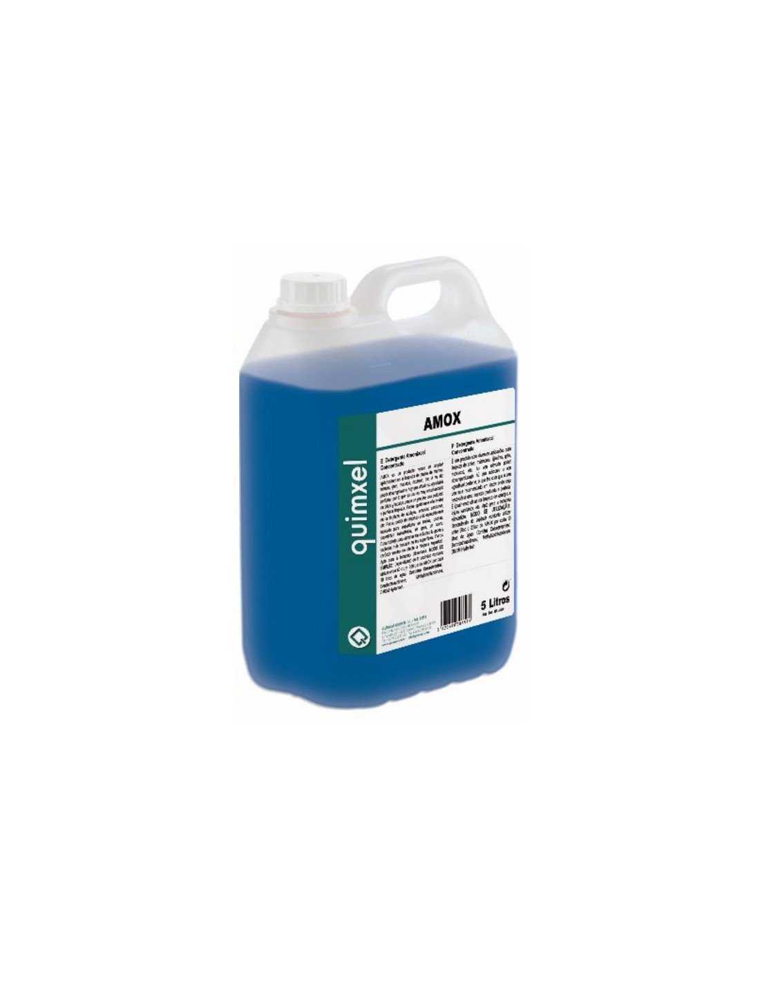 Detergente Amoniacal Concentrado Amox 5L 4Ud